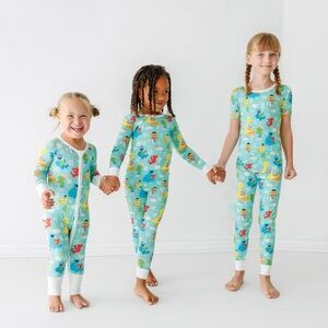 Little Sleepies Sesame Street long Pjs
